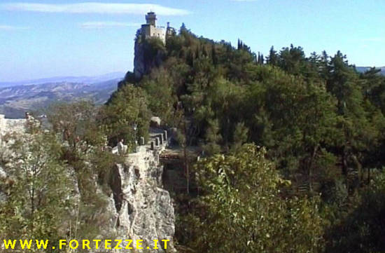 la Guaita Vista dal Passo delle streghe