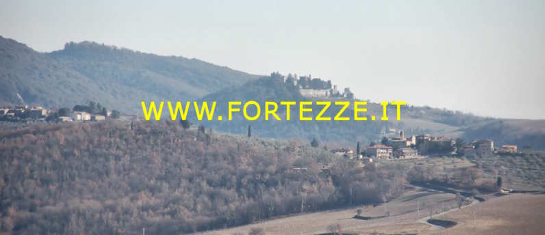 Castello di Brolio visto da Vertine