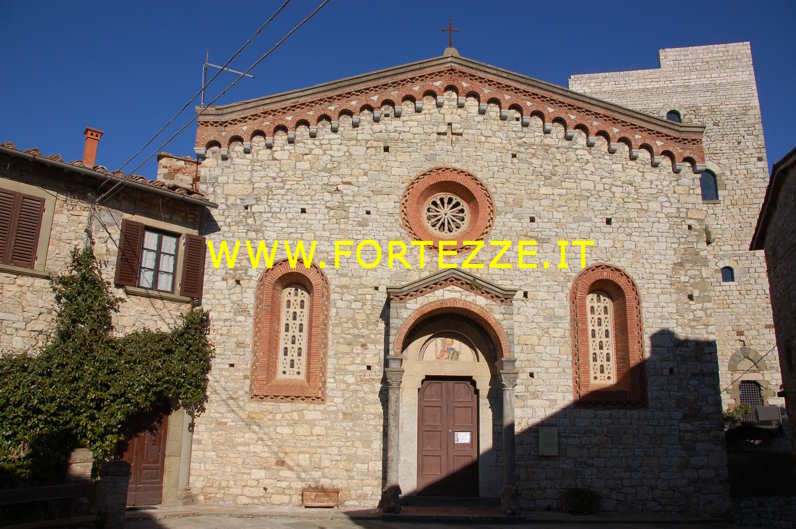 Castello di Vertine - chiesa di San Bartolomeo