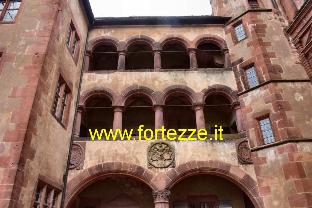 Glaserner Saalbau mit Arkaden - la sala vetrata con portico