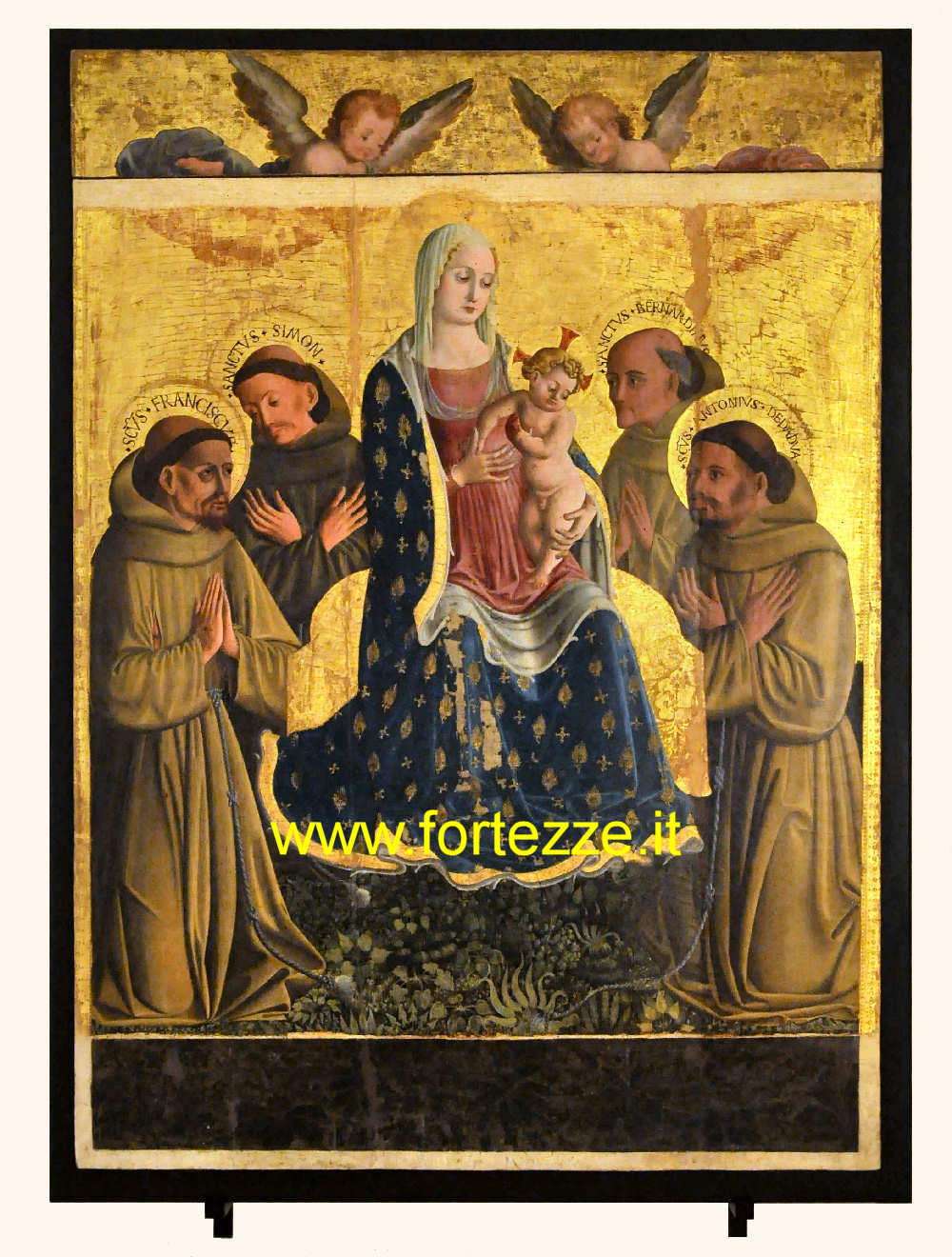Jacopo Vincioli - Madonna con Bambino e Santi
