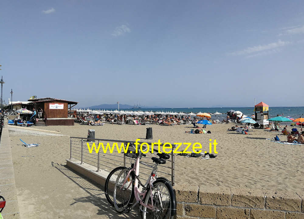 la spiaggia di Castiglione della Pescaia