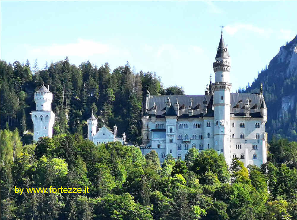 Neuschwanstein in Agosto