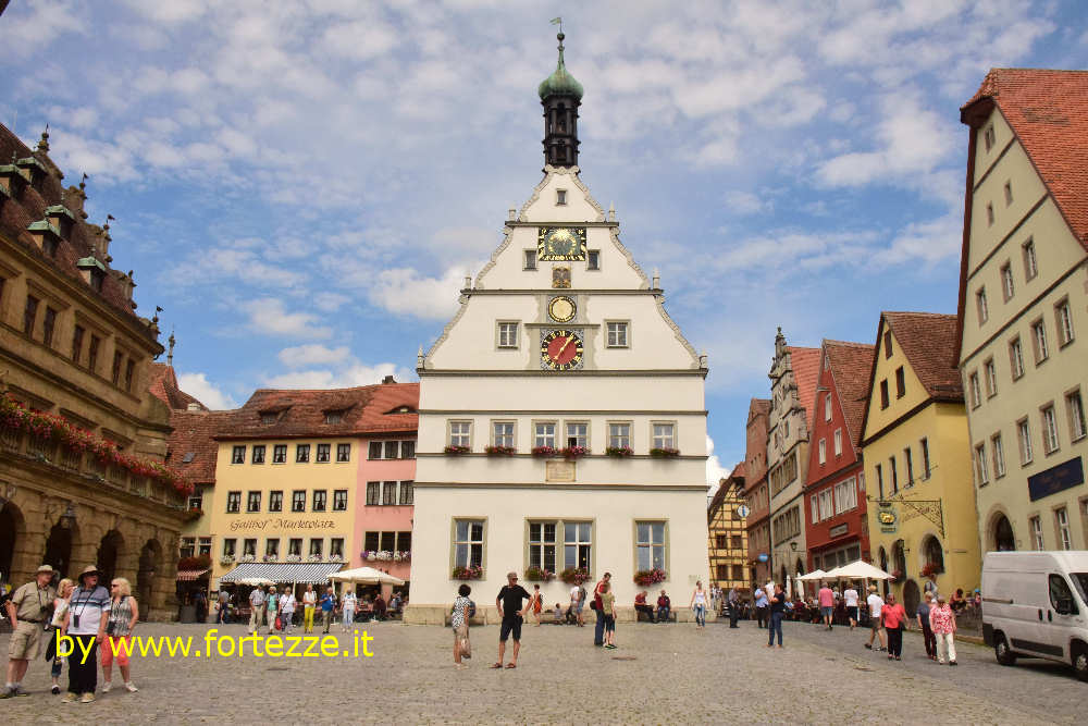 Markplatz di Rothenburg