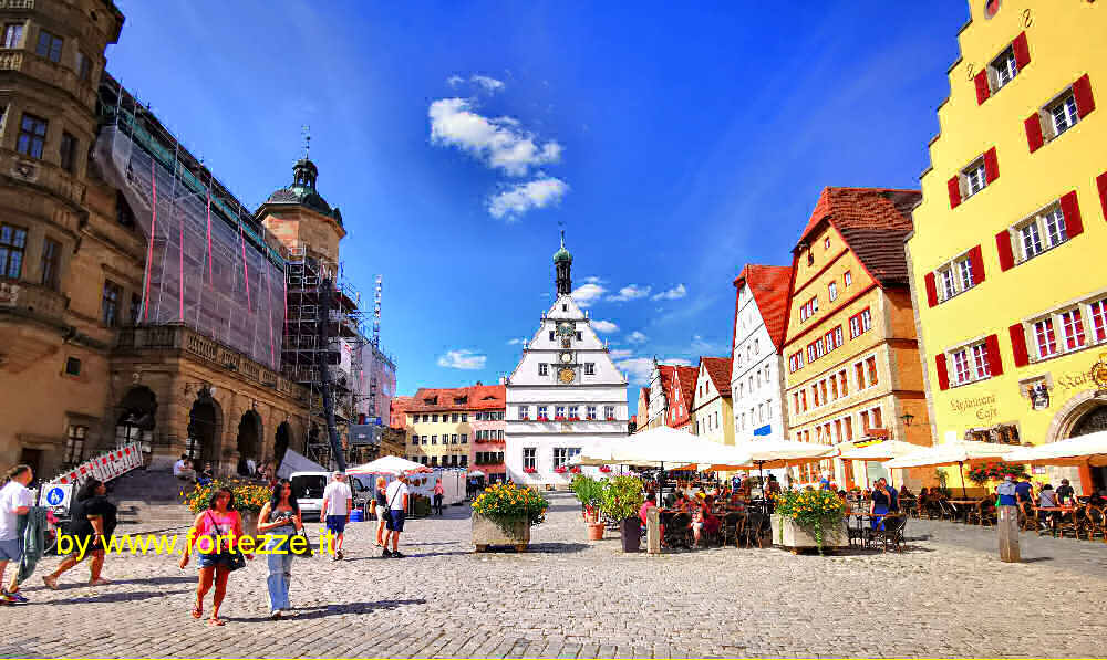Markplatz di Rothenburg